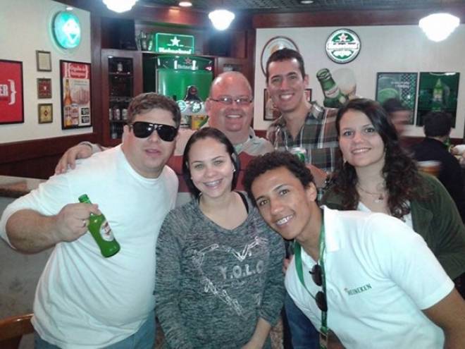 Imagem da Galeria da Notícia: Alunos de administração visitam fábrica da Heineken em Araraquara